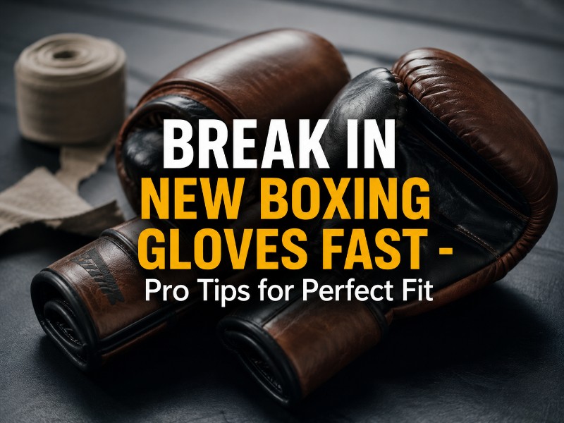How to Break In New Boxing Gloves
