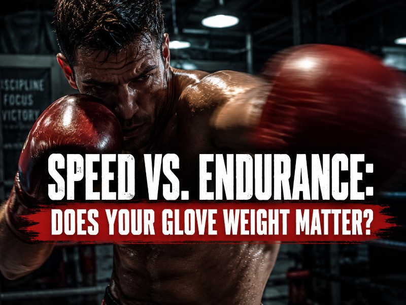 Why Boxing Glove Weight Matters for Speed and Endurance