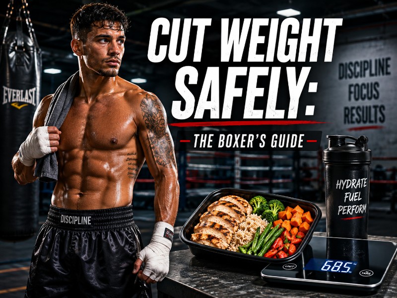 How to Cut Weight Safely for a Boxing Match?
