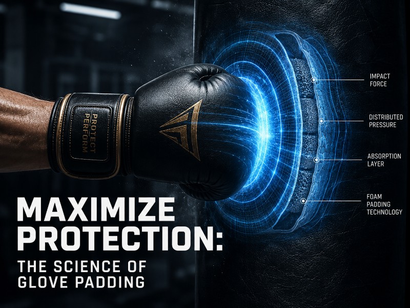 Impact Distribution in Boxing Glove Padding